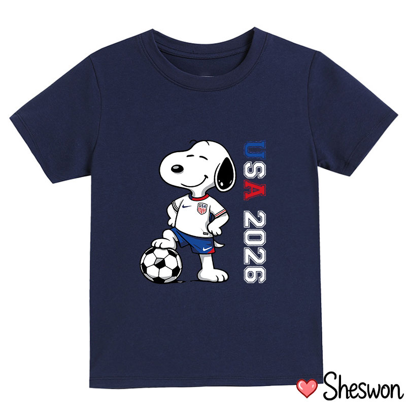 USA 2026 Football Winner Kids T-Shirt