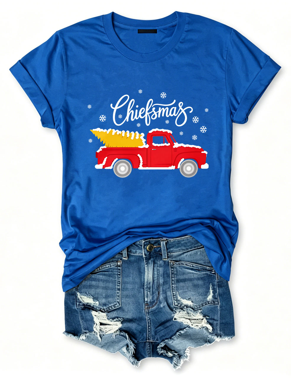  Kansas City Game Day Christmas Football T-Shirt
