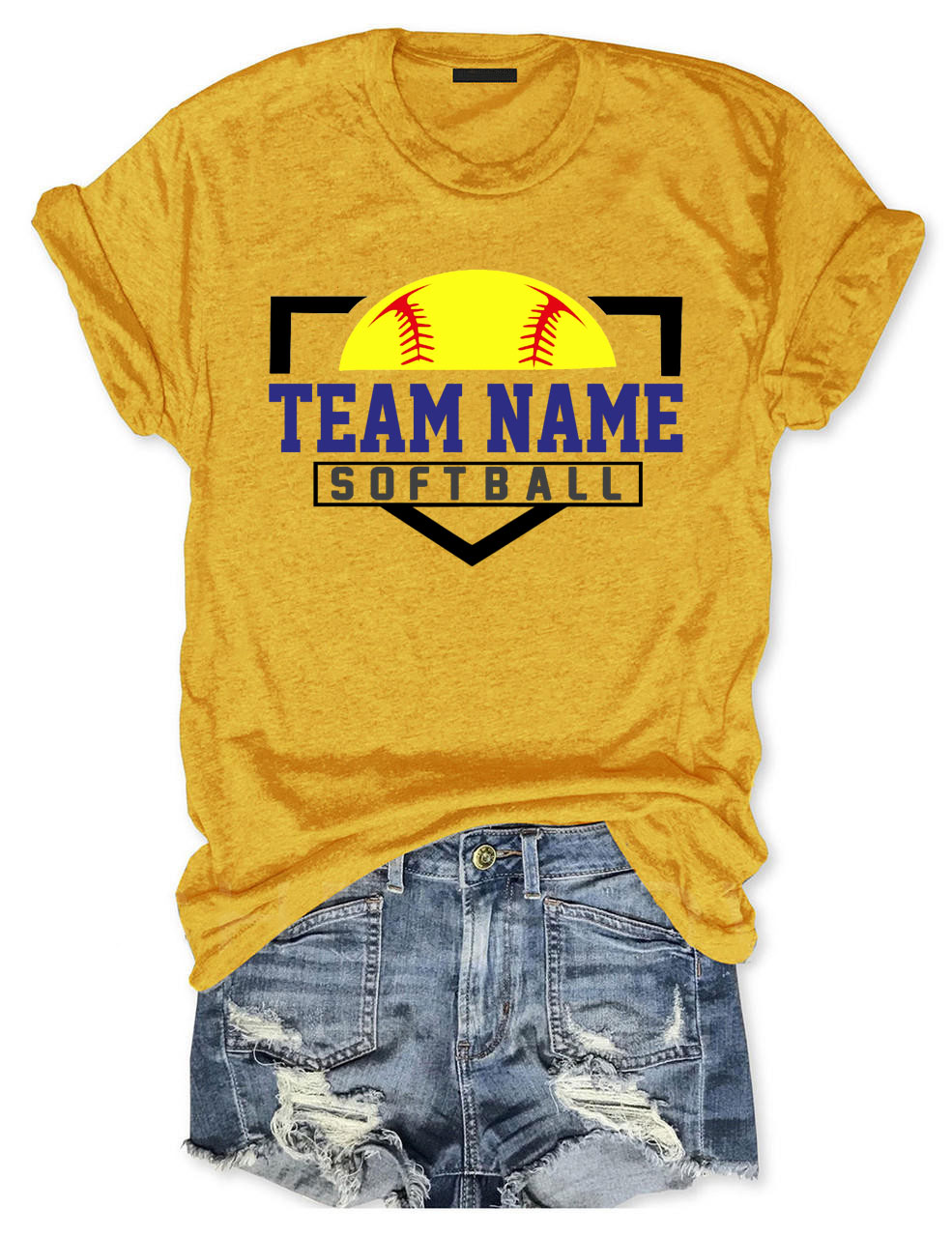 Softball Custom T-shirt