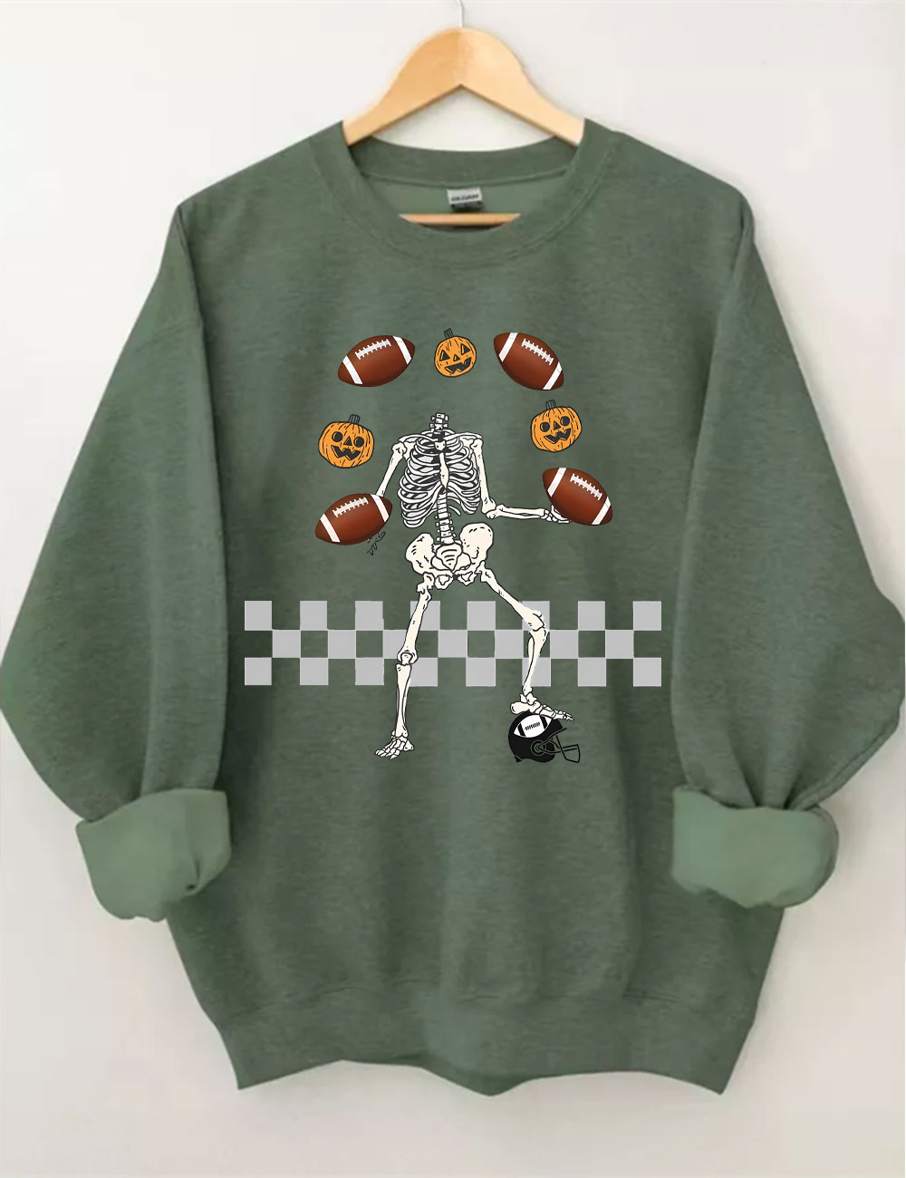 Halloween Football Sweatshirt