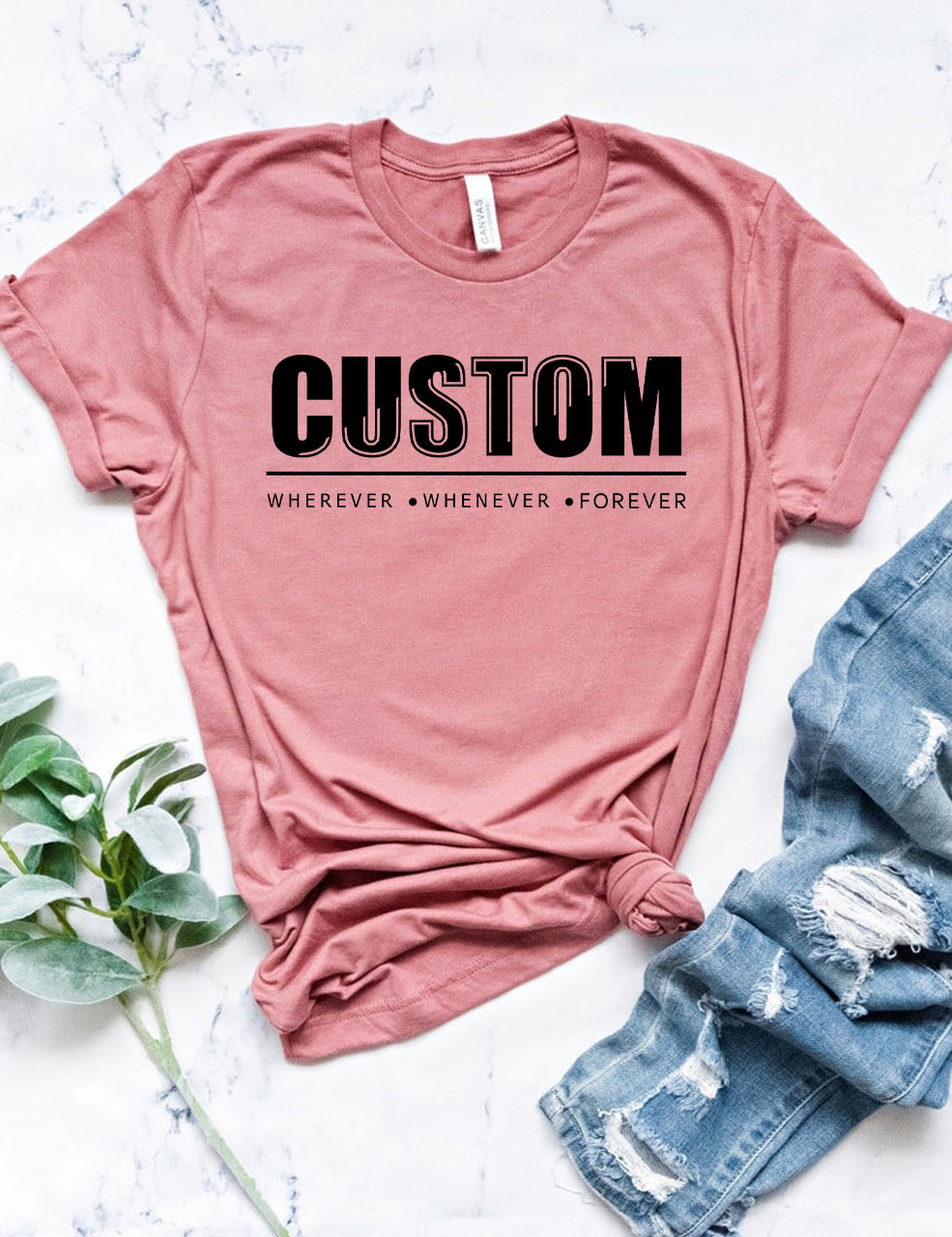 Custom Wherever Whenever Forever T-shirt