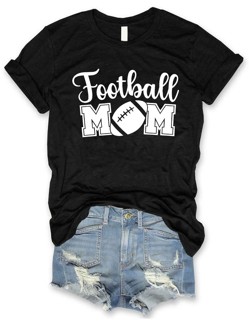 Football Mom Custom T-shirt