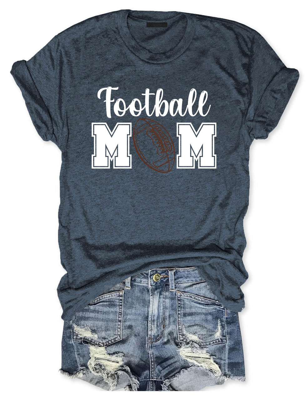 Custom Football Mom T-shirt