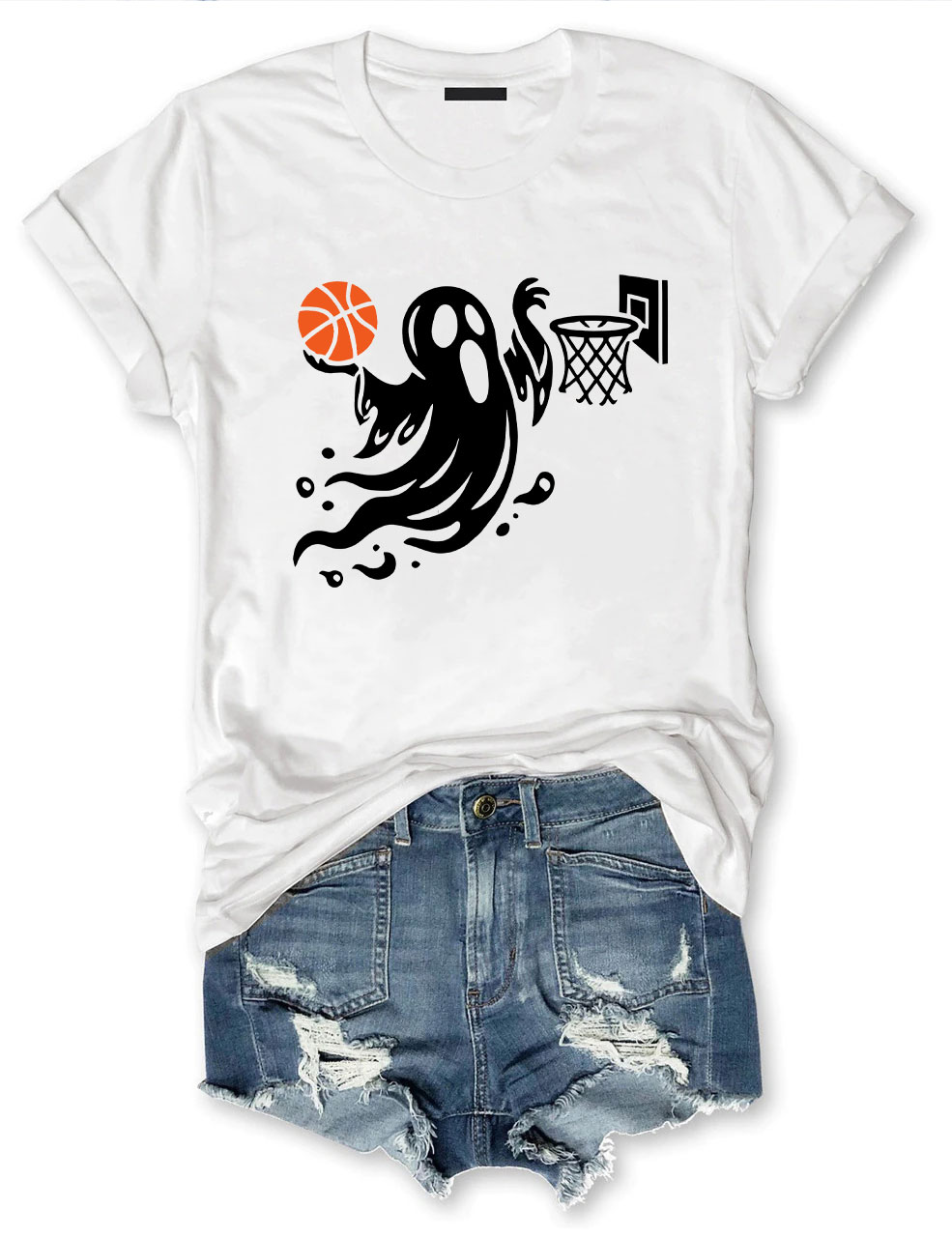 Funny Halloween Basketball T-shirt
