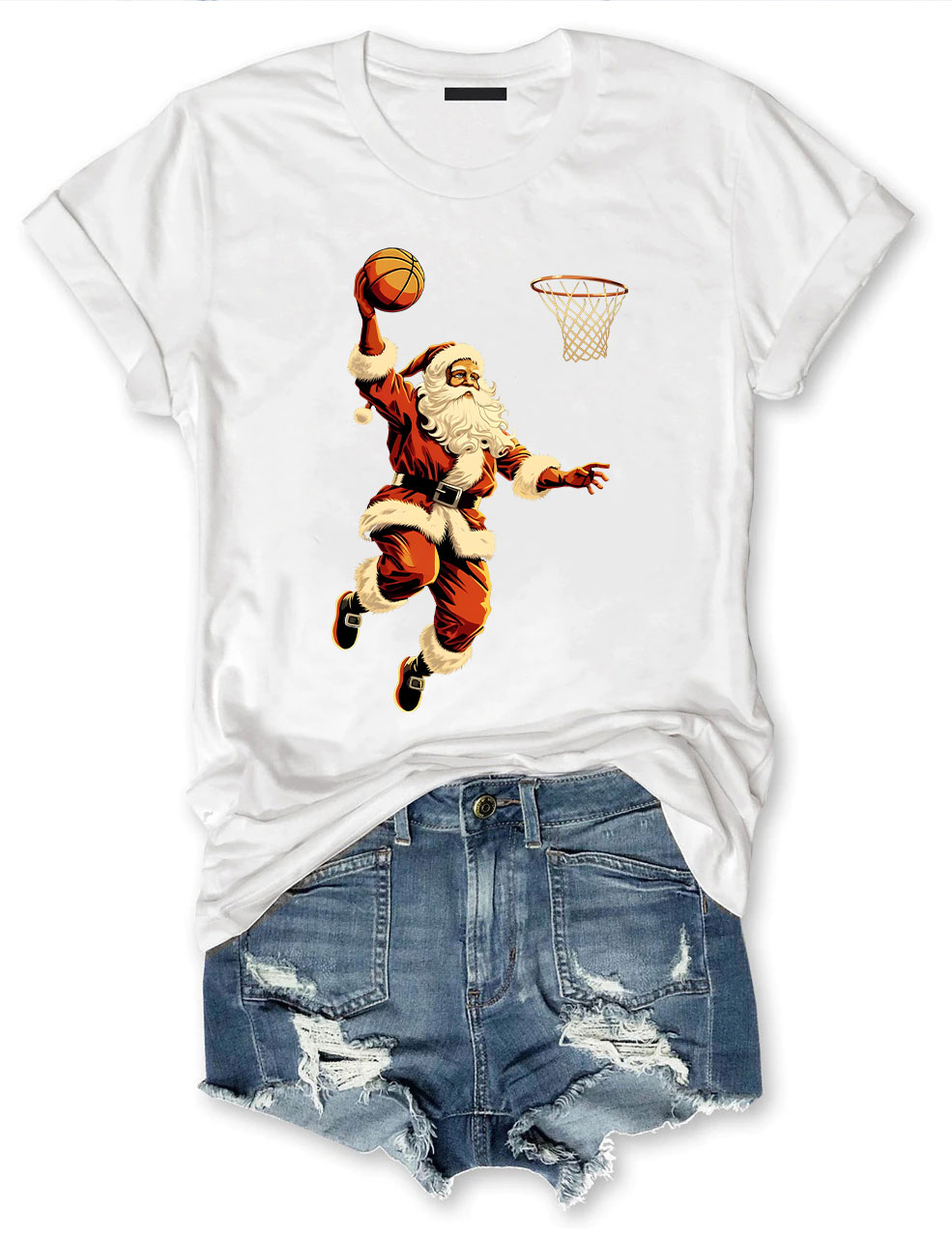 Christmas Basketball T-shirt
