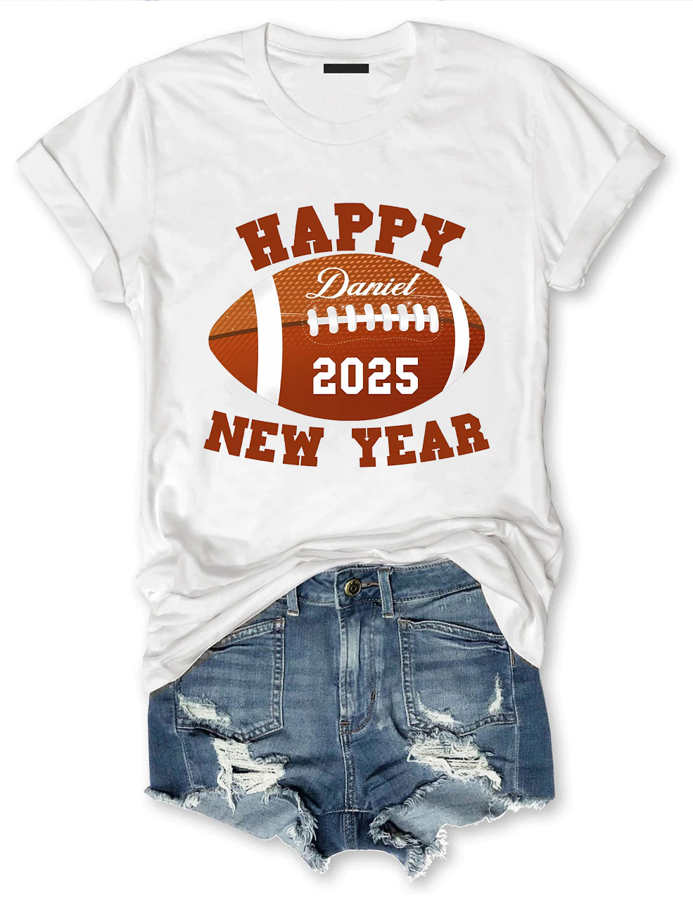 New Year Football T-shirt