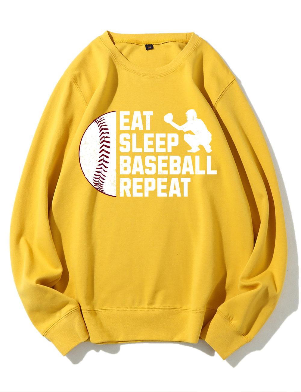 Eat Sleep Baseball Repeat Sweatshirt