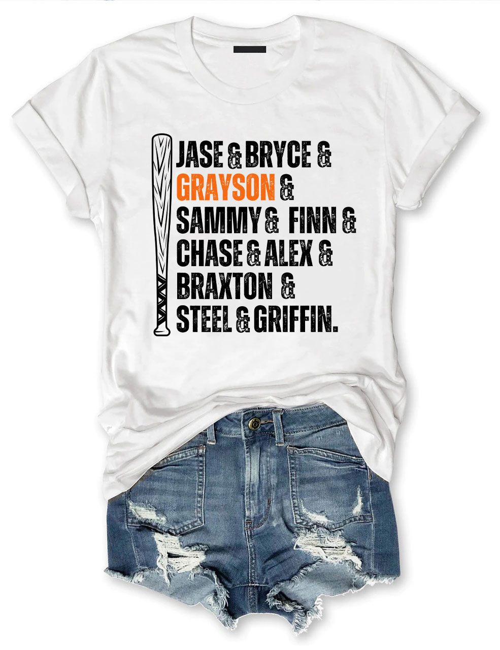 Custom Baseball Team Names  T-Shirt