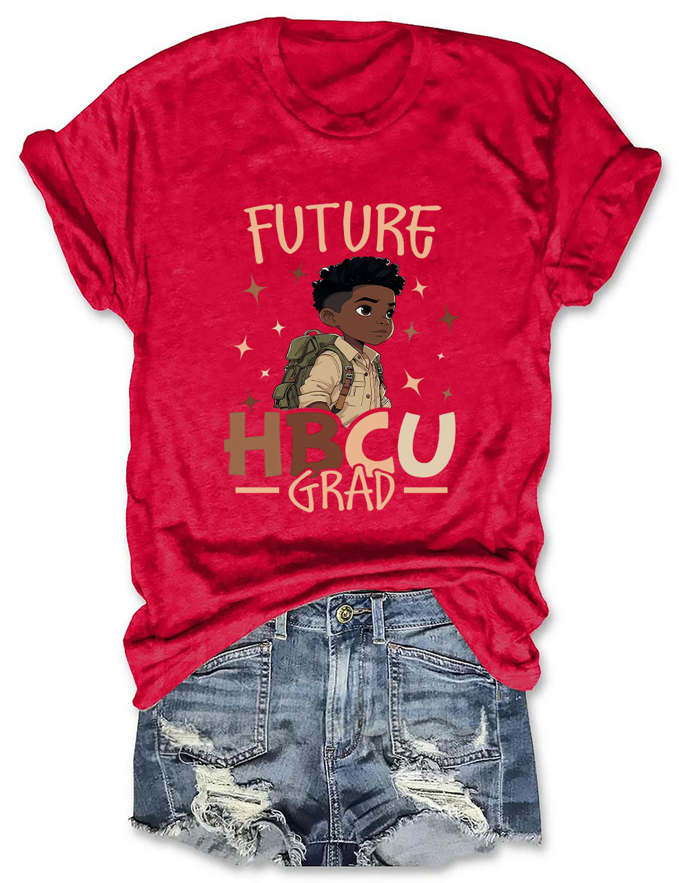 Future HBCU Grad History Black Boy Graduation T-shirt