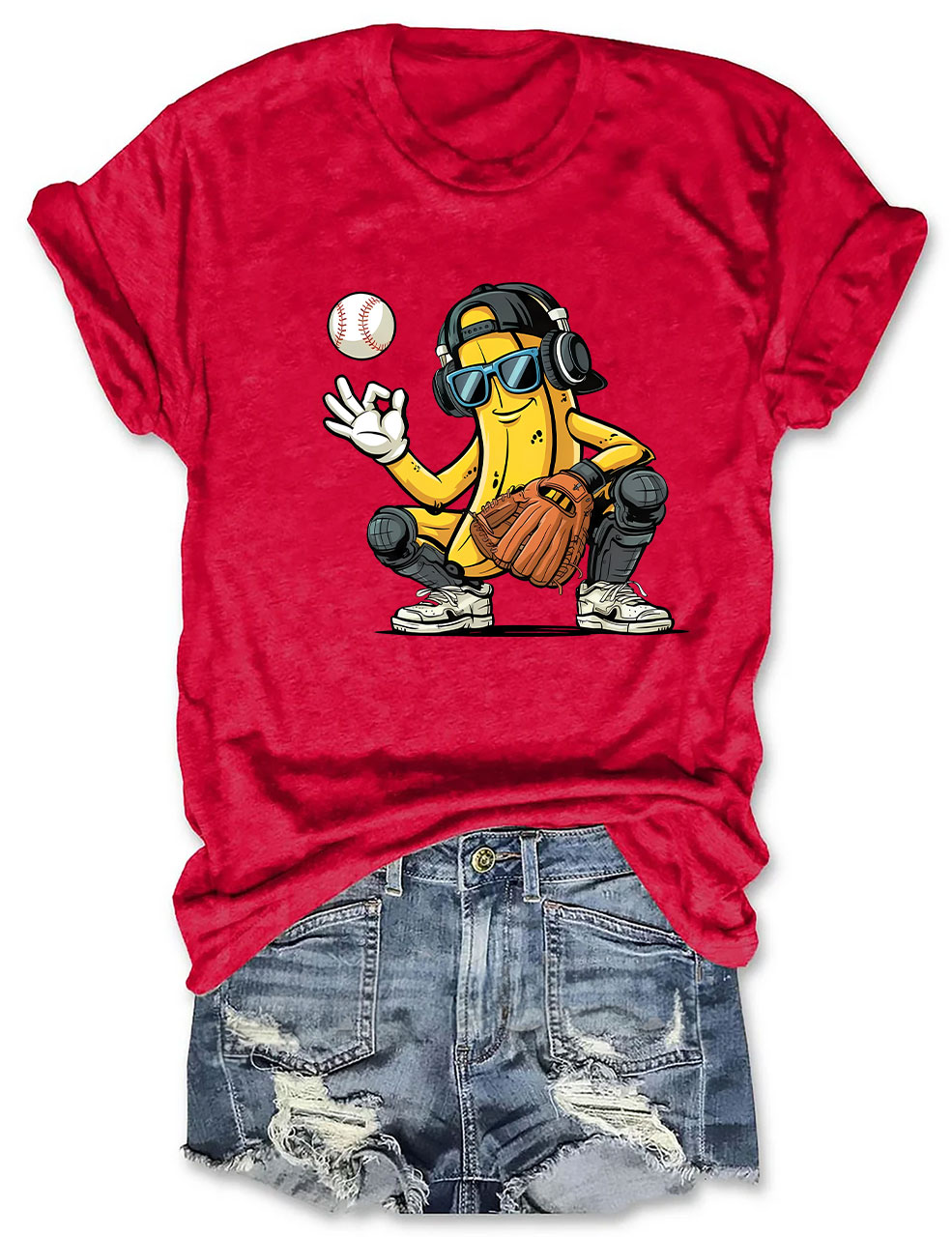 Funny Banana Baseball T-Shirt