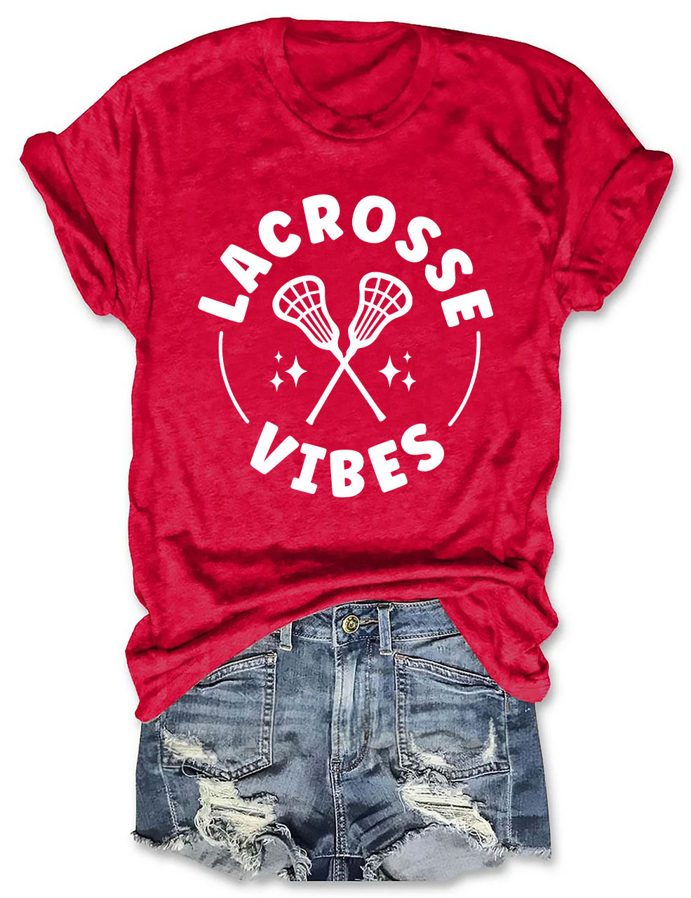 Lacrosse Vibes Funny T-shirt
