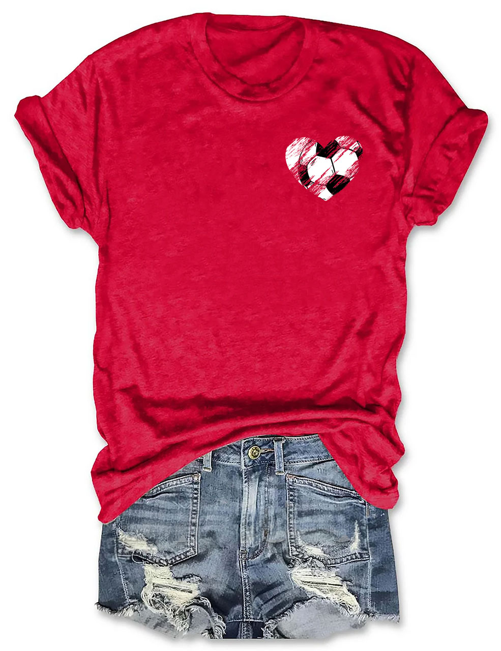 Soccer Heart Funny T-Shirt