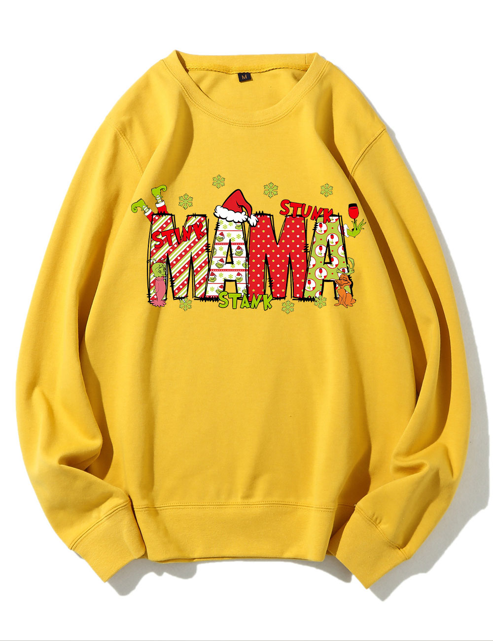 Custom Christmas Mama Kids Names Sweatshirt