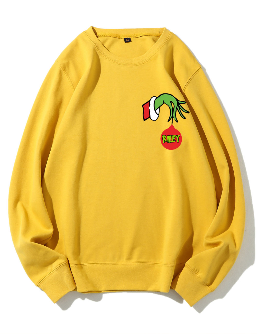 Custom Name Grinch Family Sweatshirt