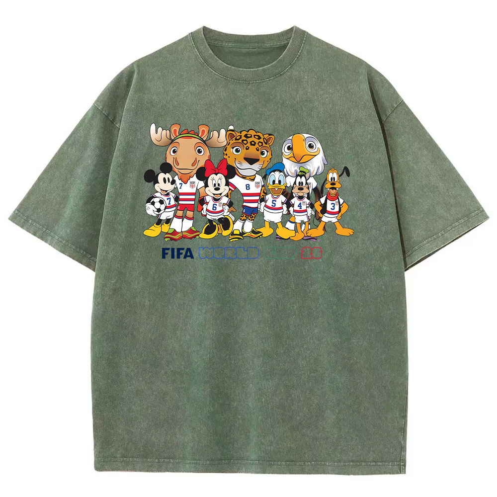 World Cup 2026 USA Canada Mexico Soccer T-shirt