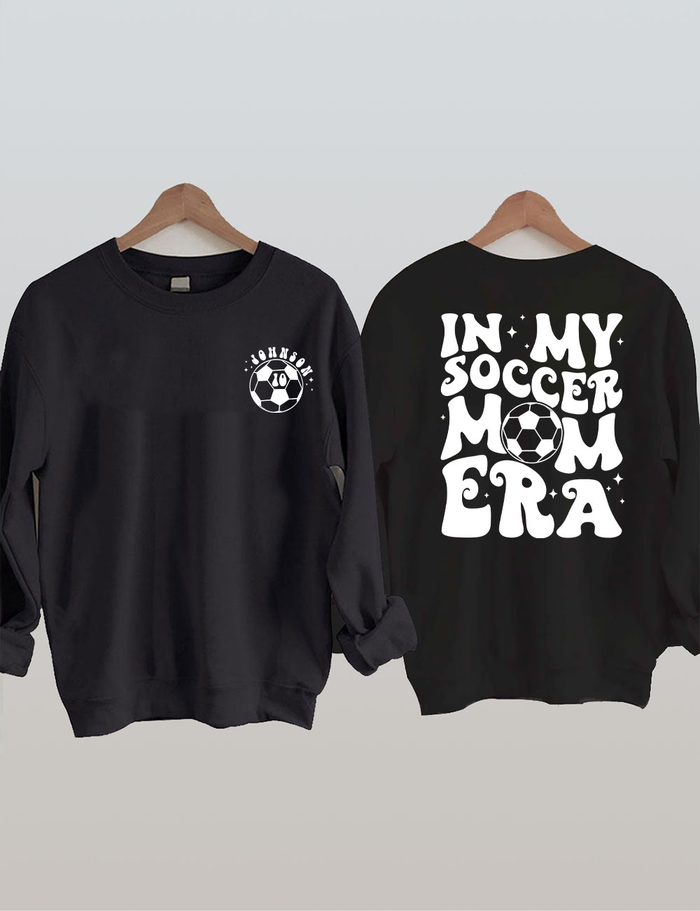 Custom In My Soccer Mom Ear Sweatshirt
