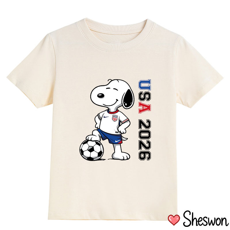 USA 2026 Football Winner Kids T-Shirt