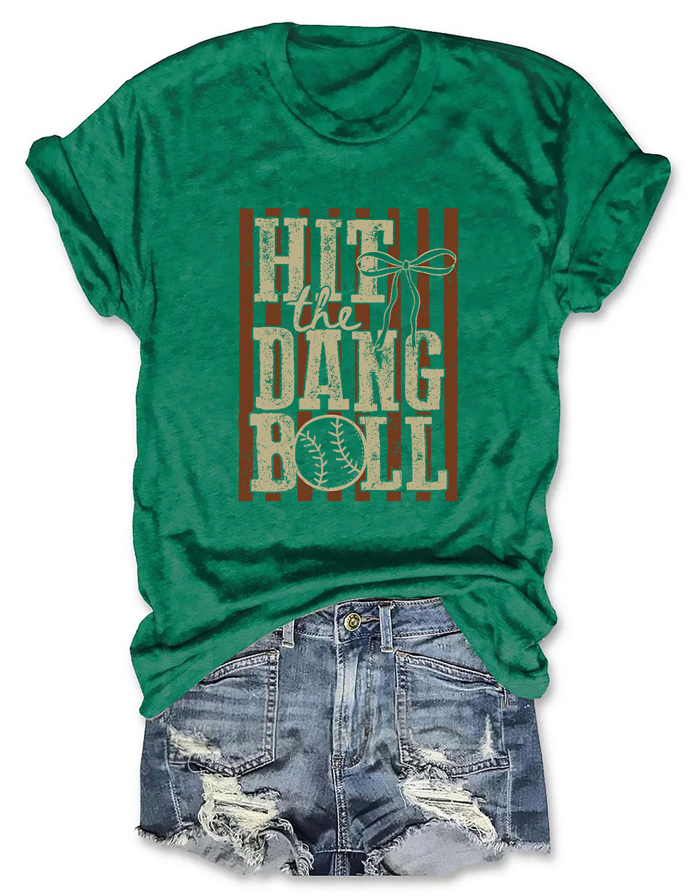 Hit the Dang Ball Baseball T-Shirt