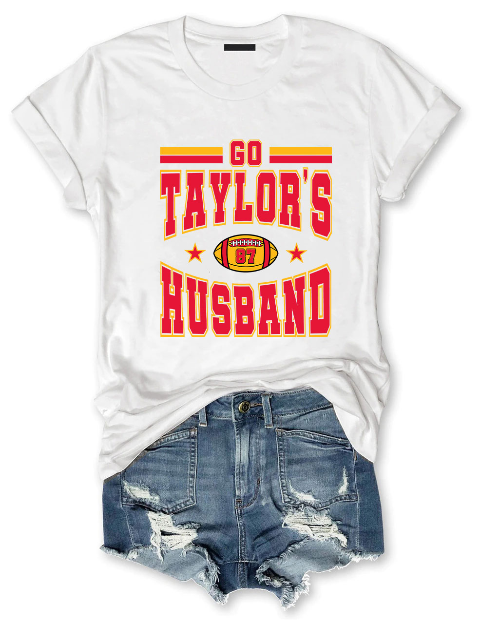Go Taylor's Husband  Kansas City Football T-Shirt