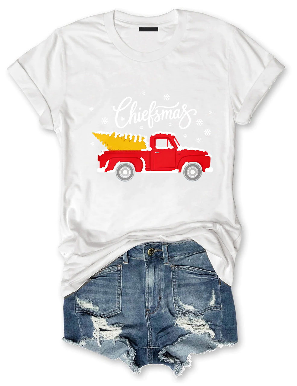  Kansas City Game Day Christmas Football T-Shirt