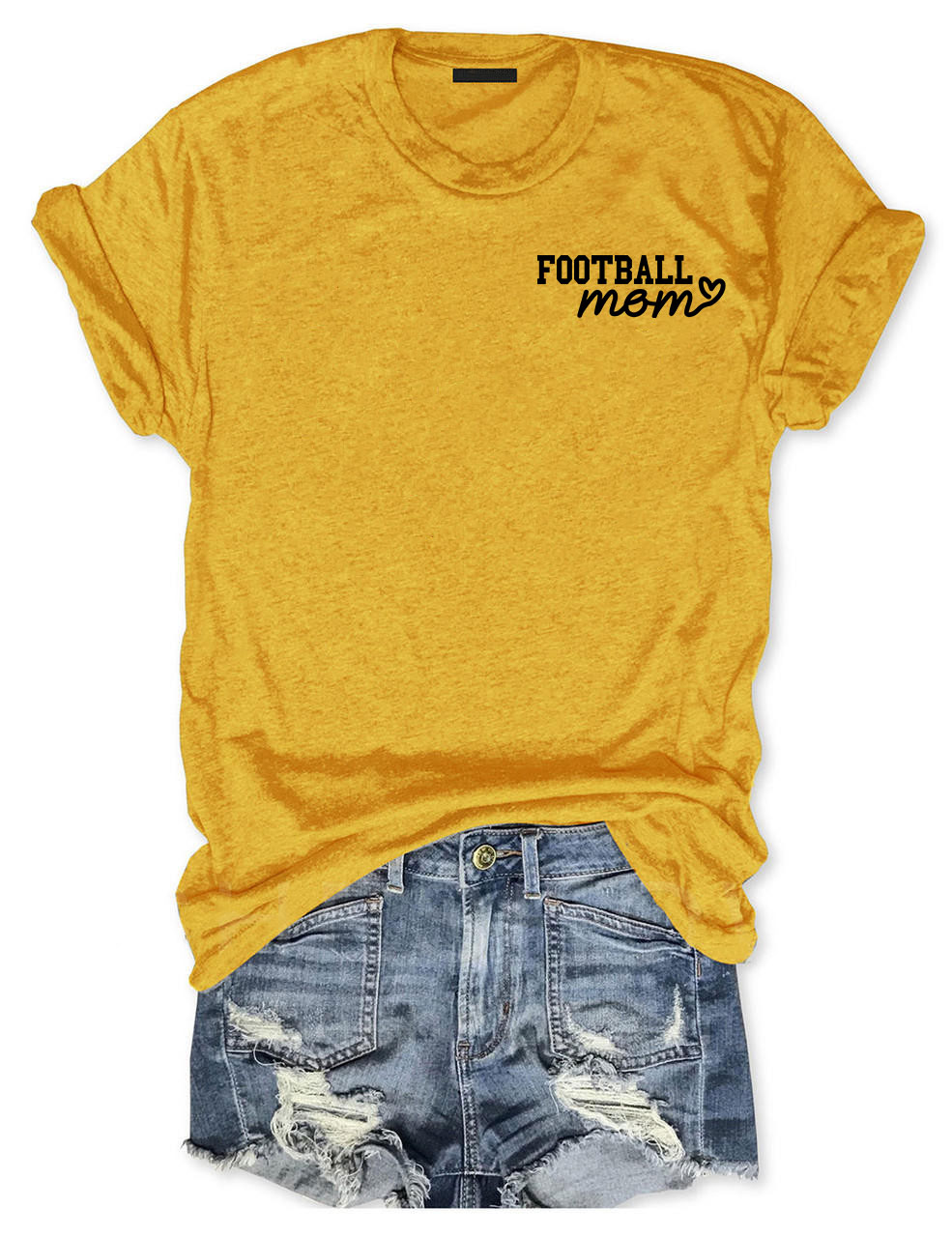 Custom Football Mom T-shirt