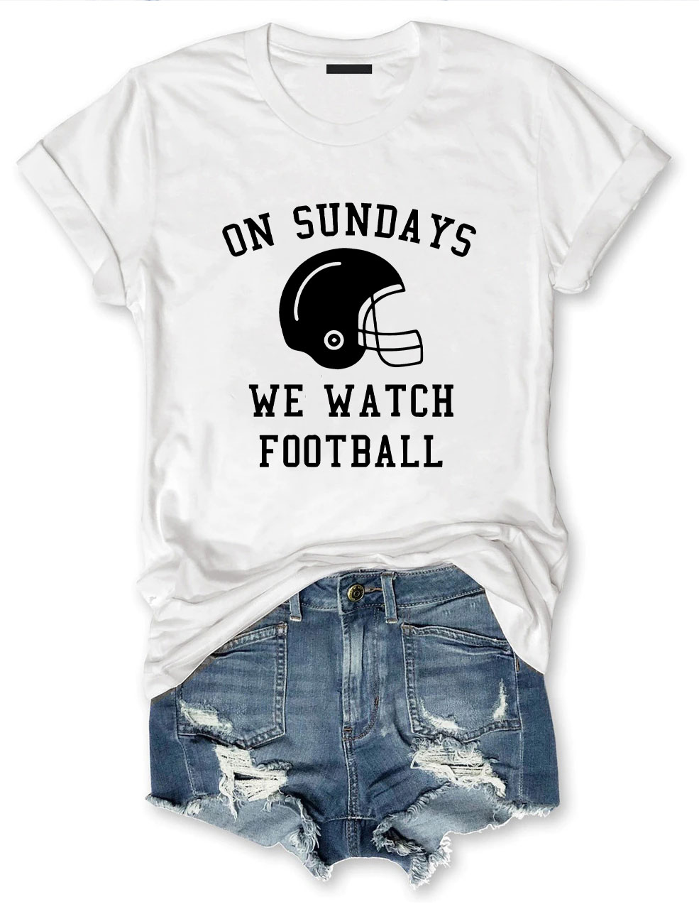 On Sundays We Watch Football T-Shirt