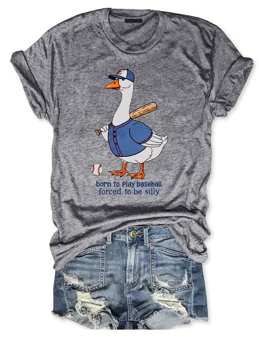 Silly Goose Baseball T-shirt
