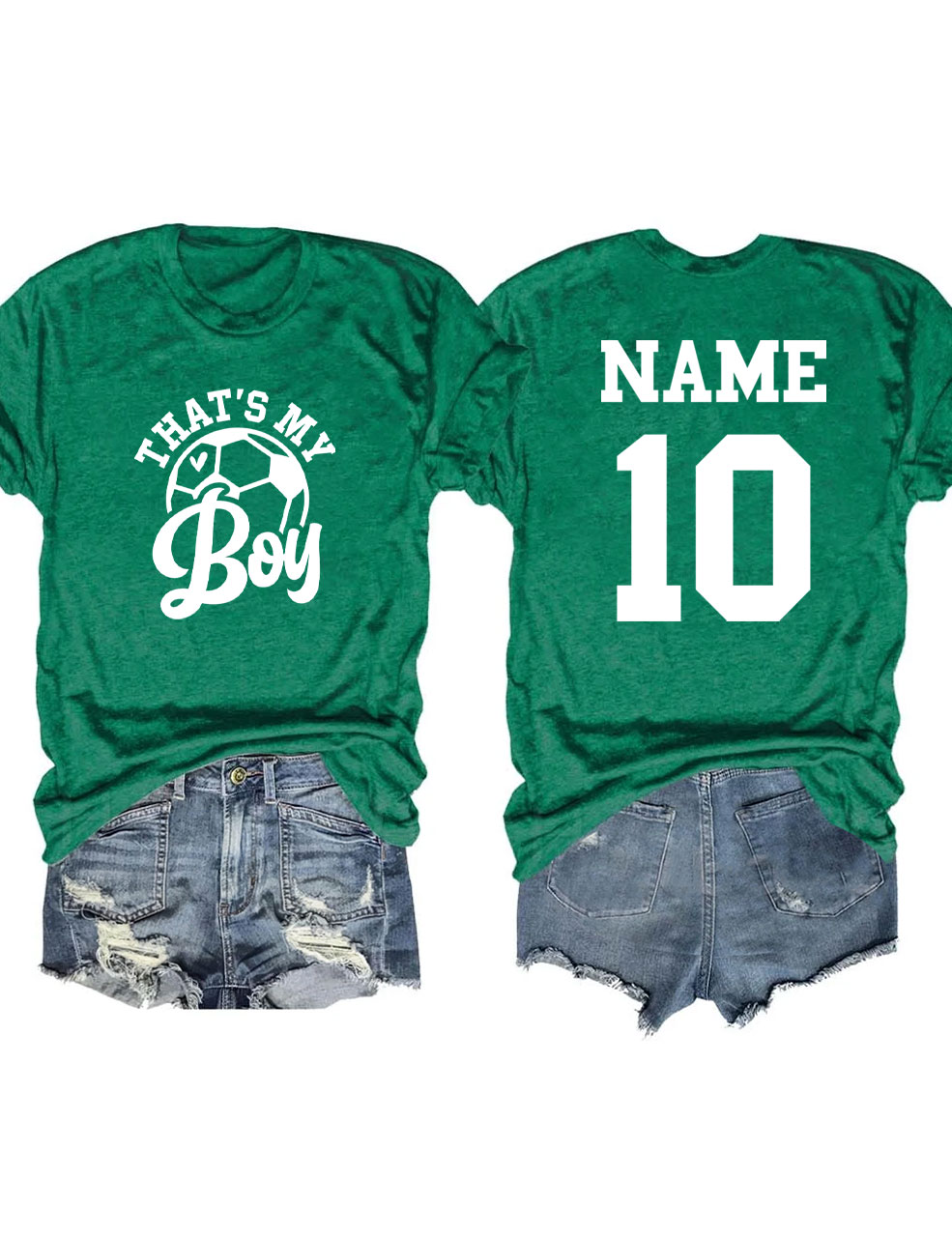 Custom That's My Boy Football T-shirt