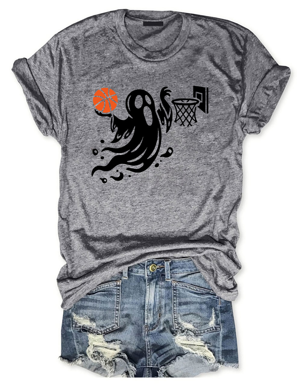 Funny Halloween Basketball T-shirt