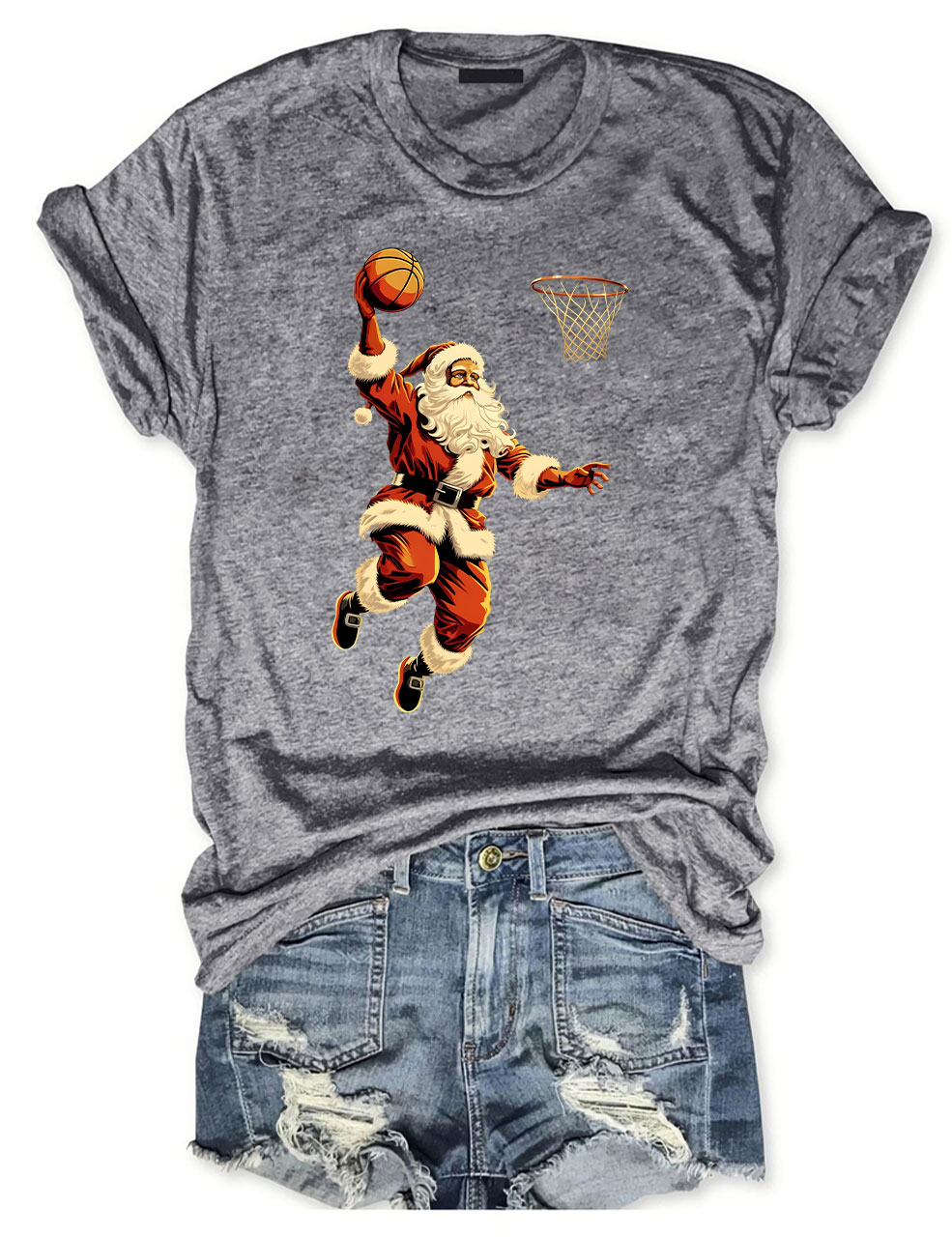Christmas Basketball T-shirt