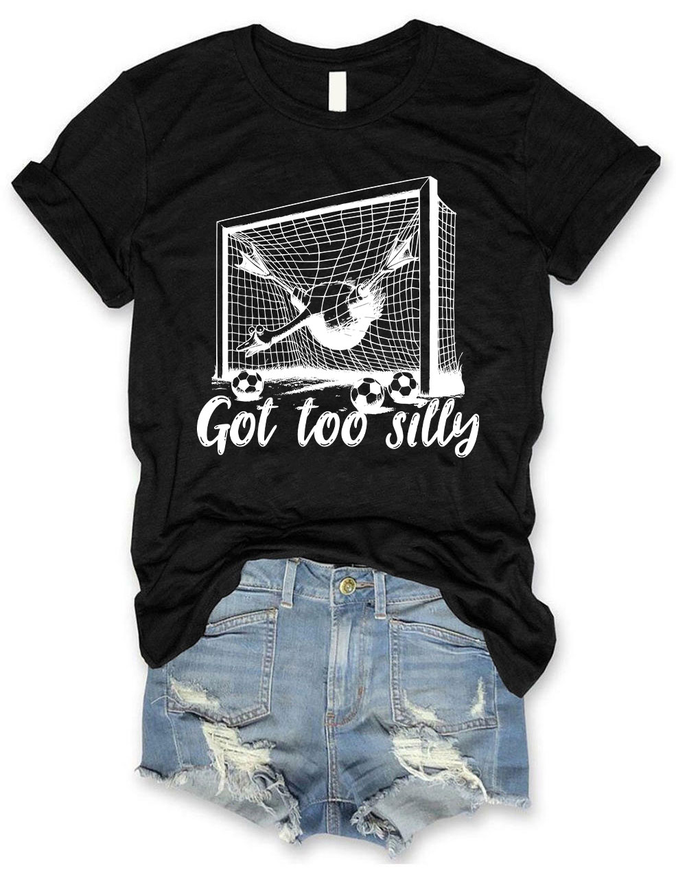 Got Too Silly Goose Funny Soccer T-shirt