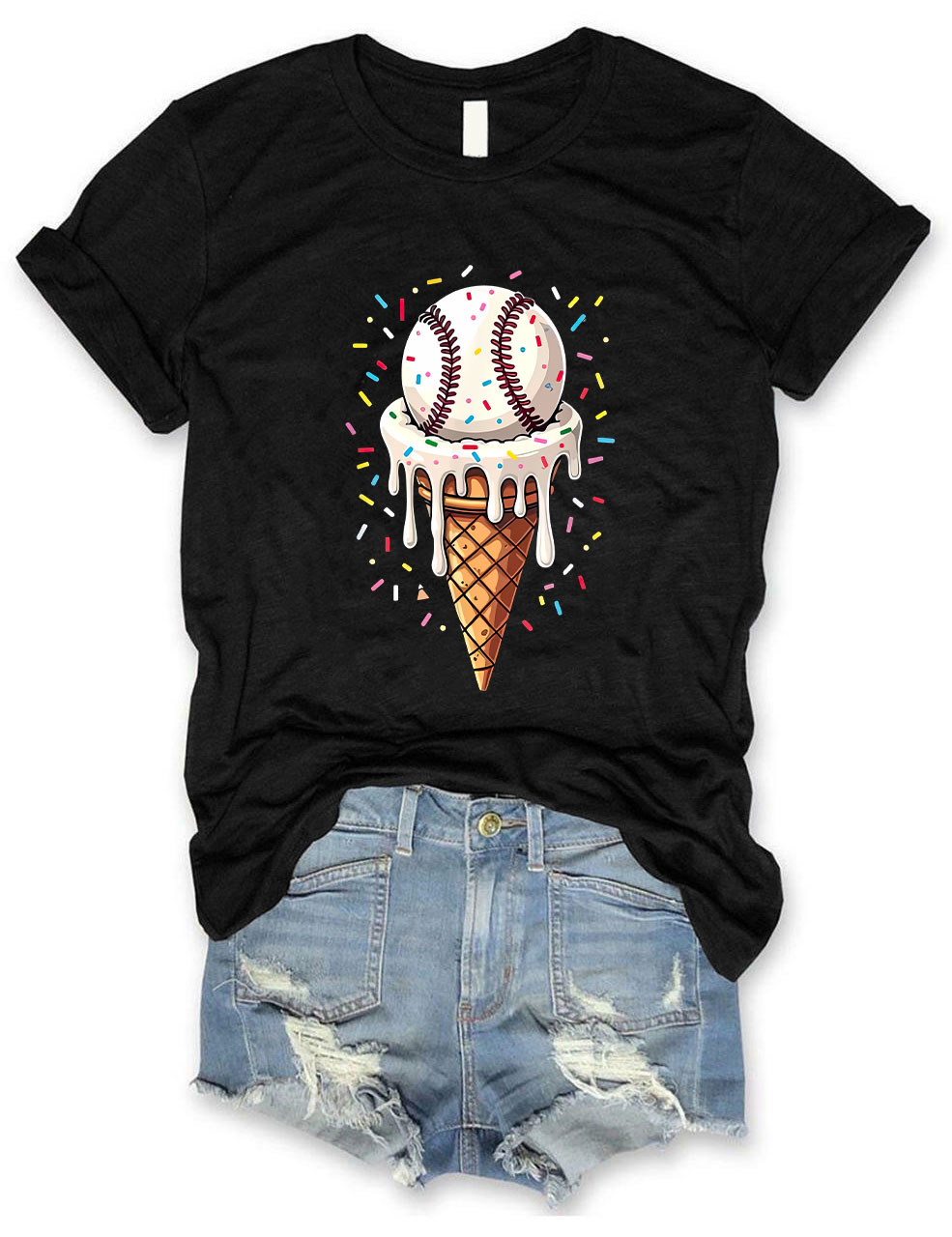 Baseball Ice Cream T-shirt