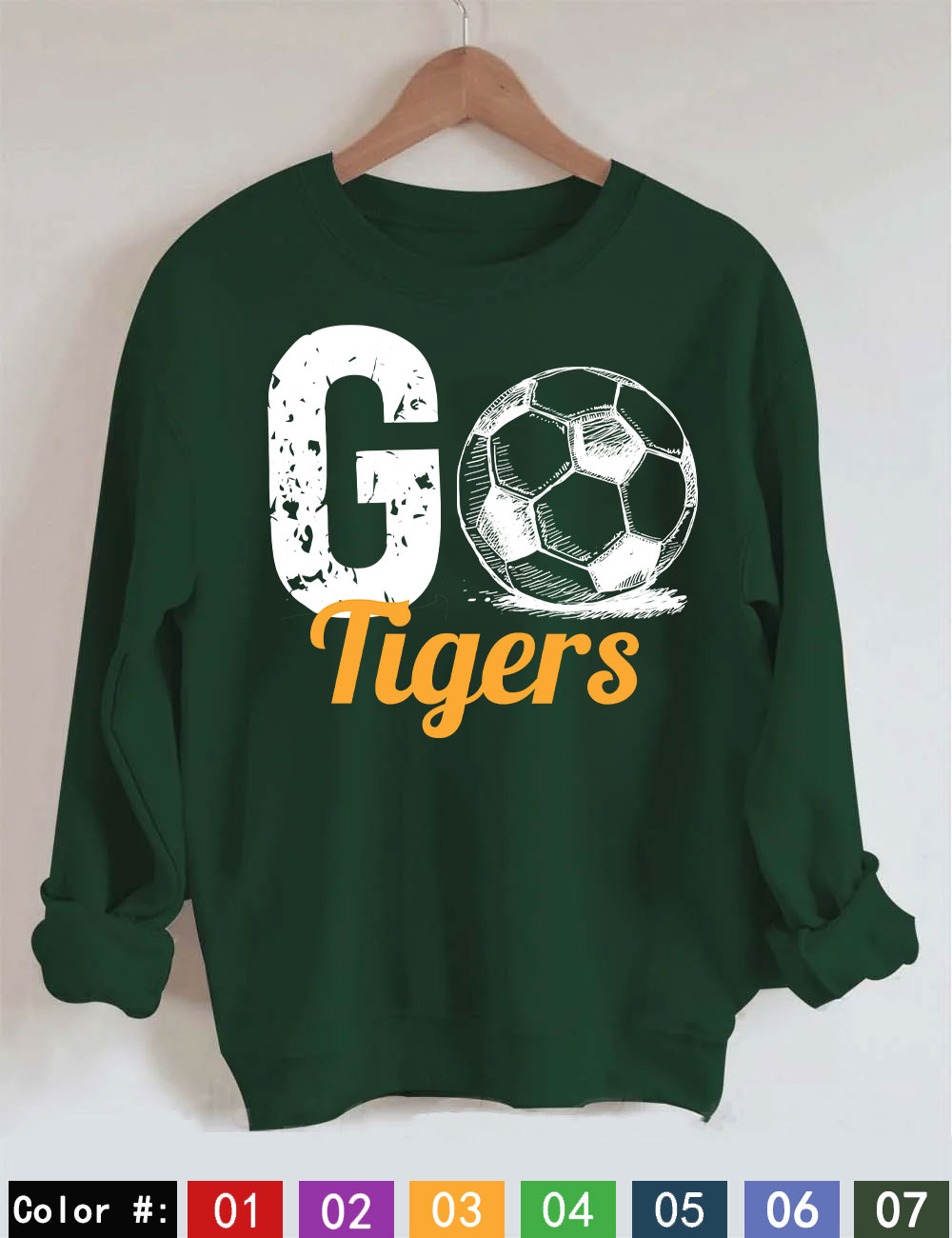 GO Football Team Custom Sweatshirt