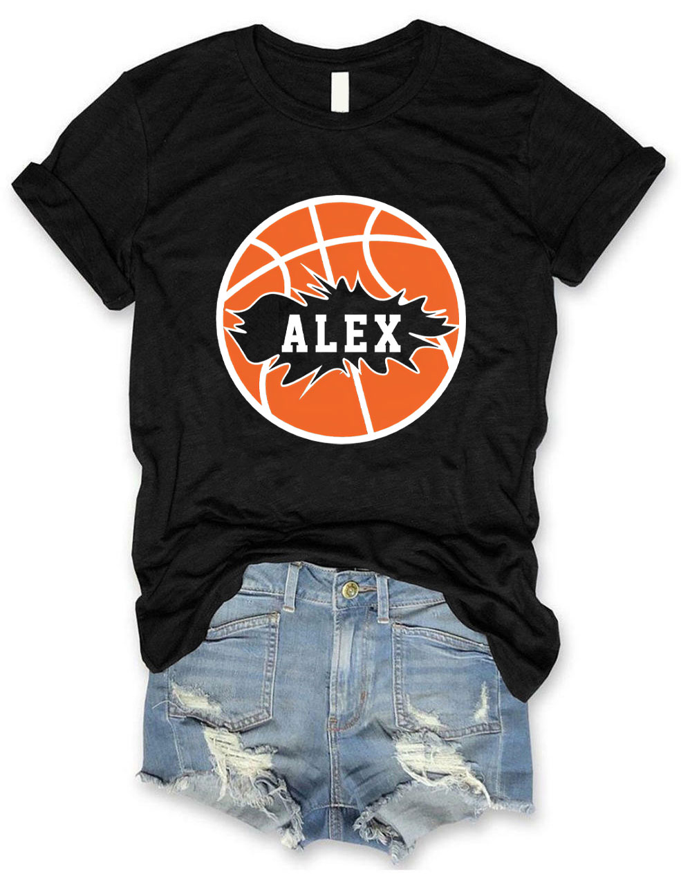 Custom Basketball  T-shirt