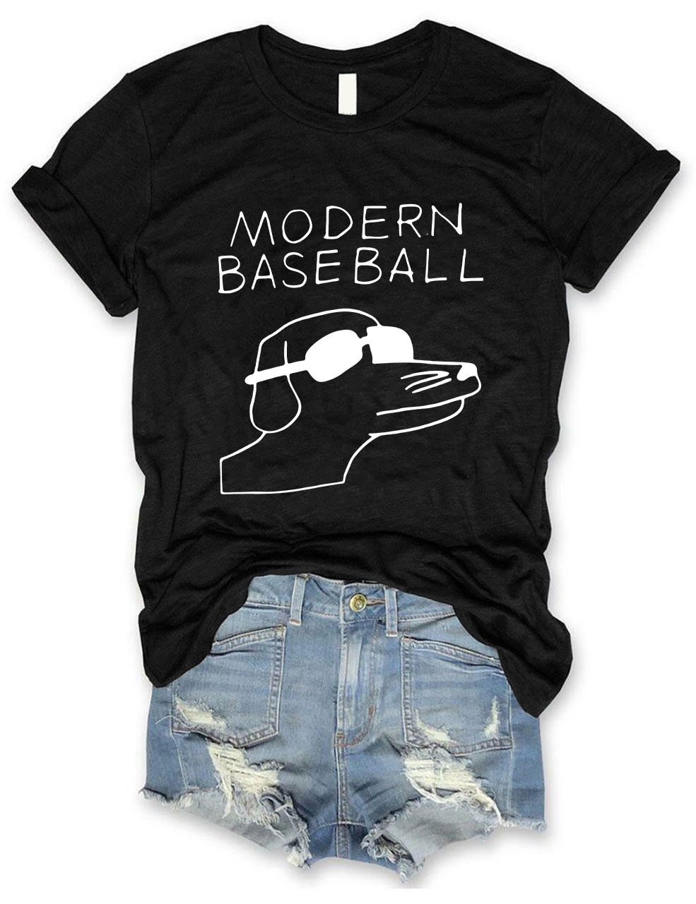 Coll Dog Funny Baseball T-Shirt