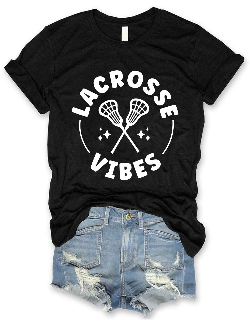 Lacrosse Vibes Funny T-shirt
