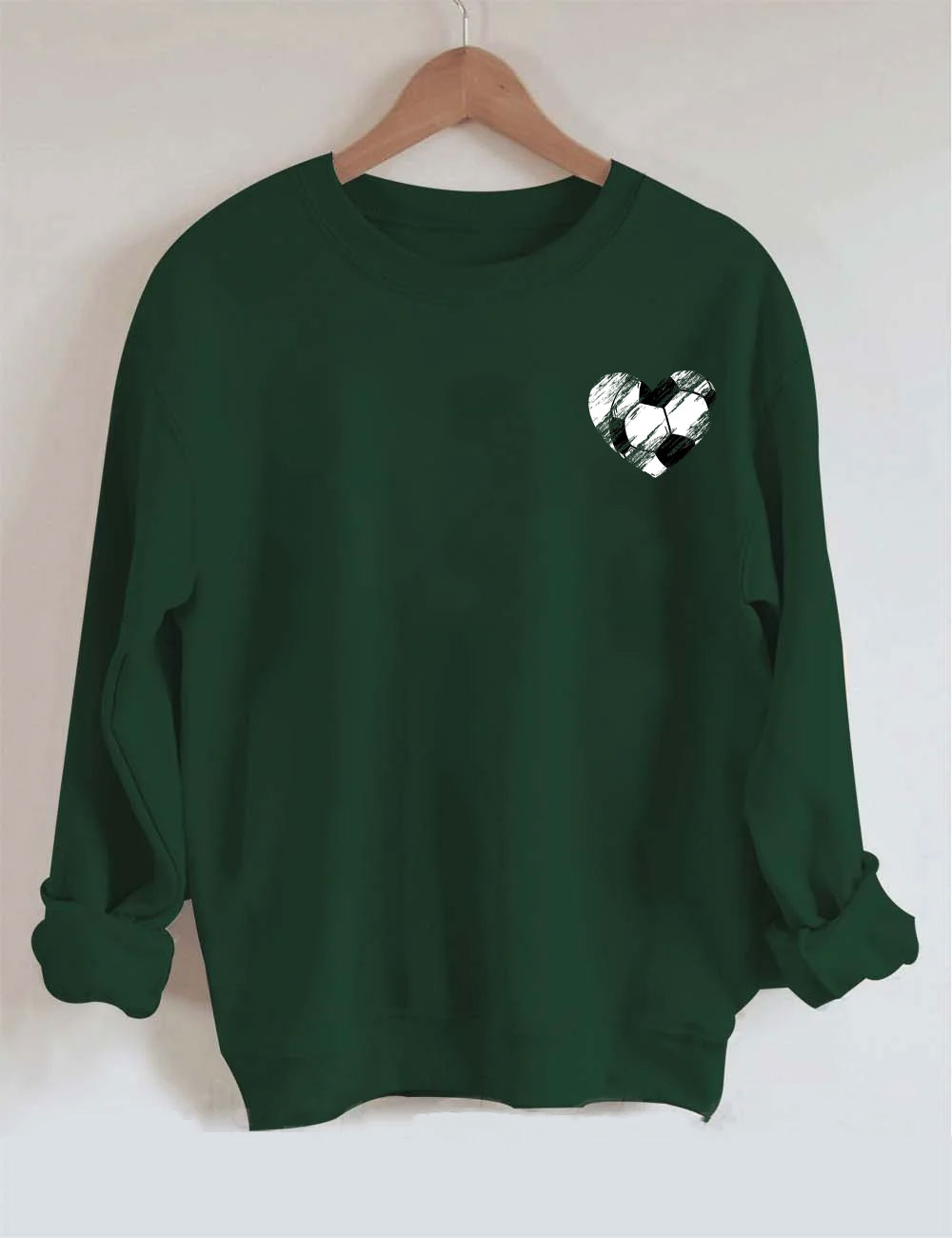 Soccer Heart Funny Sweatshirt