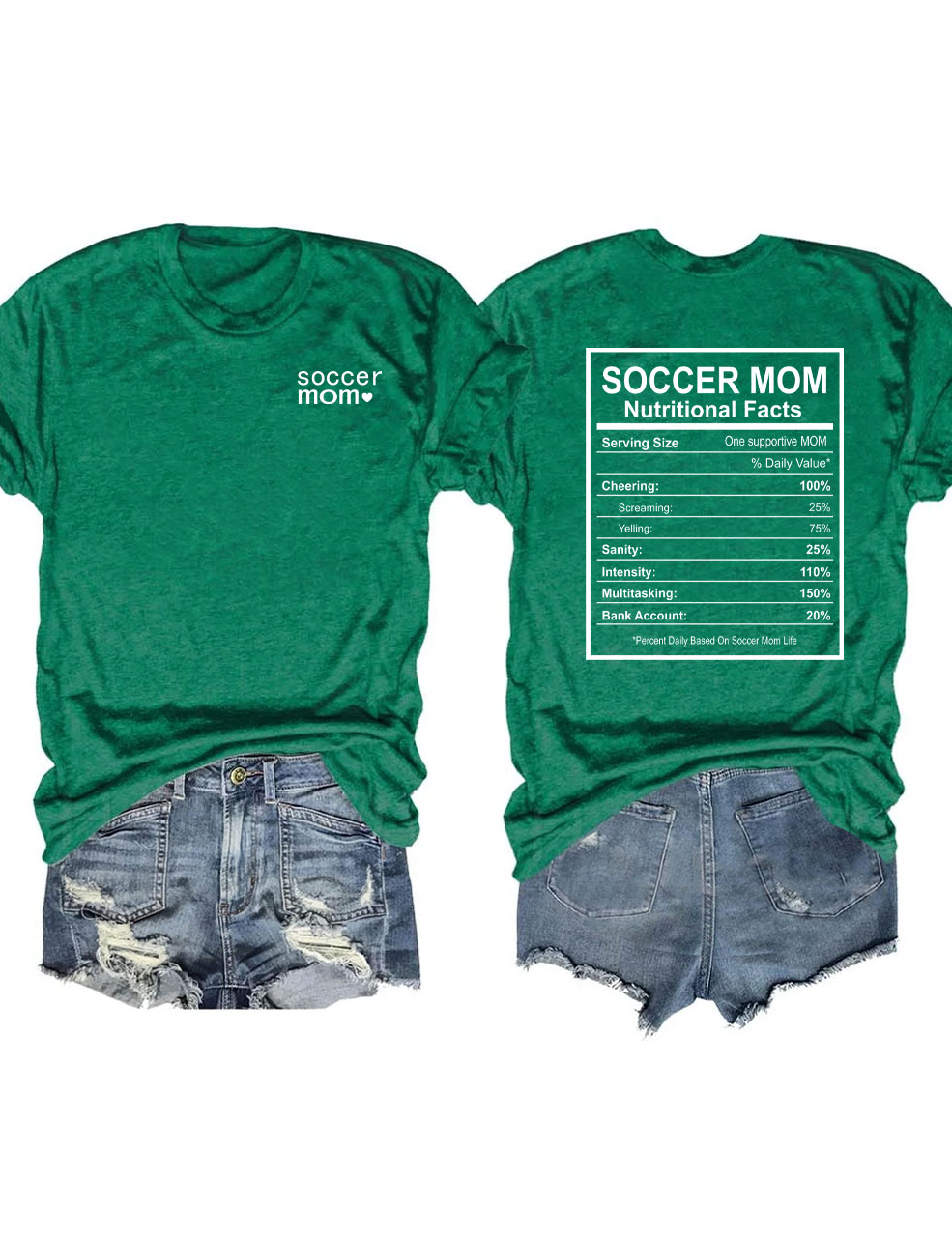 Funny Soccer Mom Facts T-Shirt
