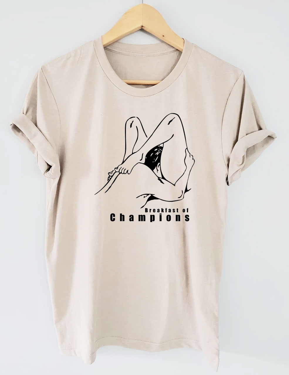 Breakfast of Champions S*x Funny T-Shirt