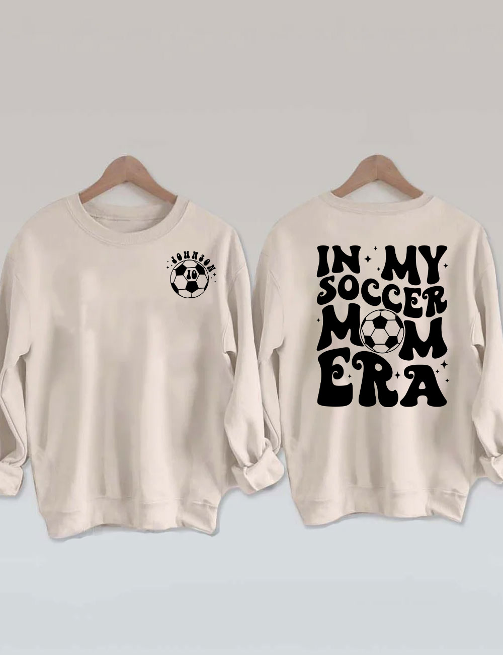 Custom In My Soccer Mom Ear Sweatshirt