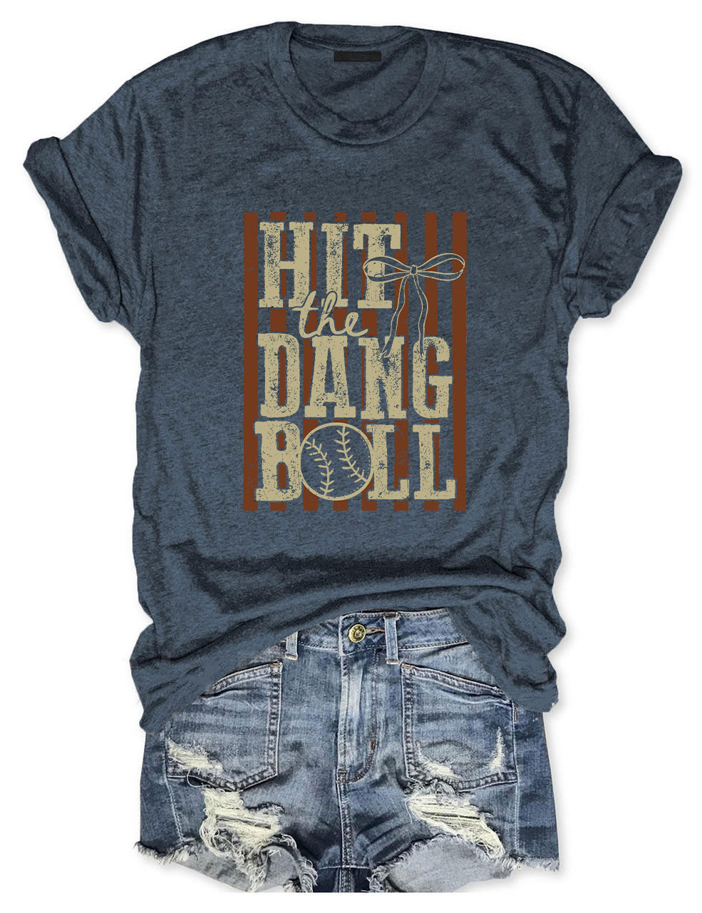 Hit the Dang Ball Baseball T-Shirt