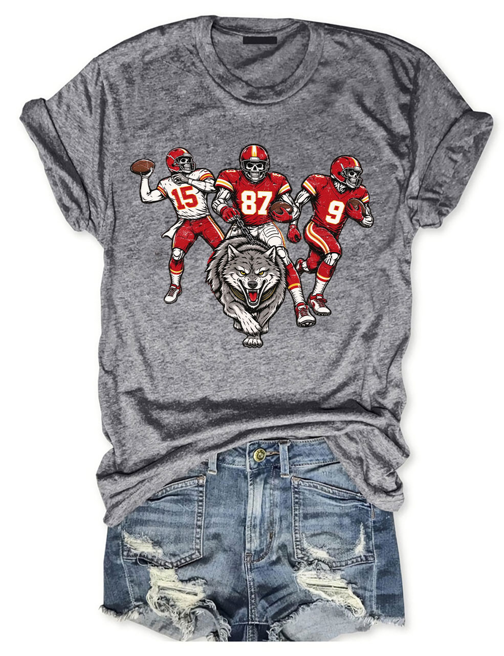 KC Kingdom Football T-Shirt