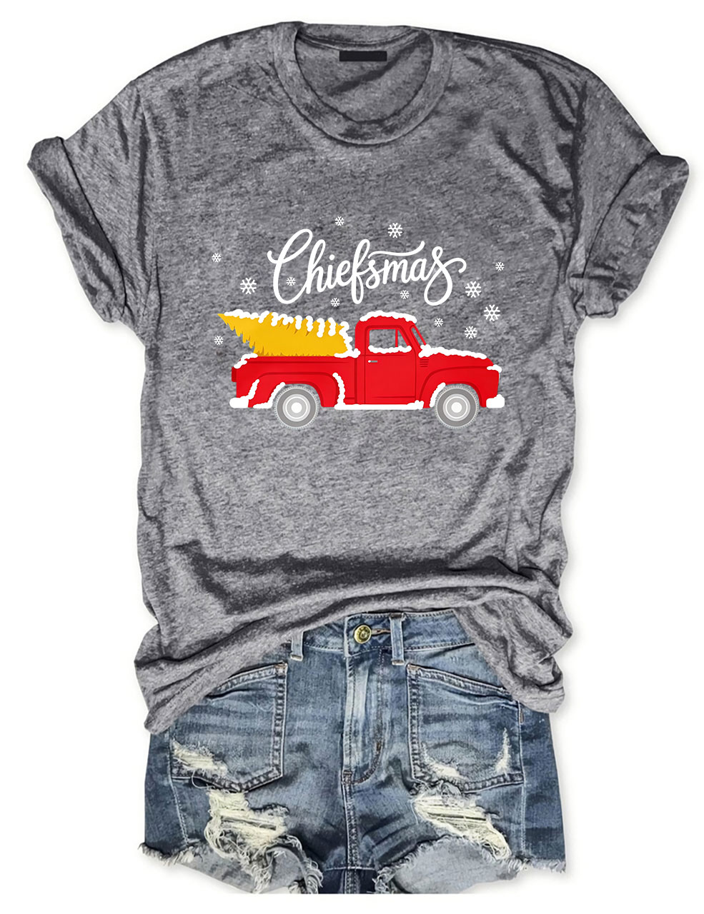  Kansas City Game Day Christmas Football T-Shirt