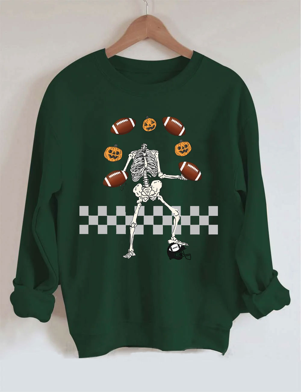 Halloween Football Sweatshirt