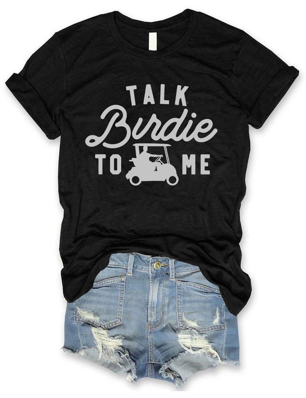 Talk Birdie To Me Golf T-shirt