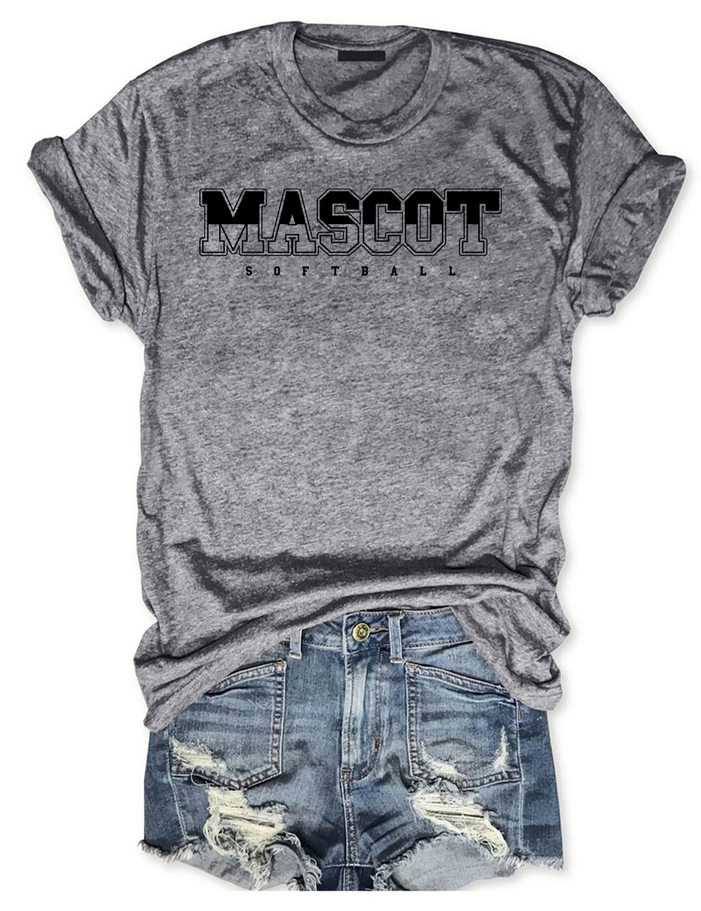 Custom Softball Mom T-Shirt