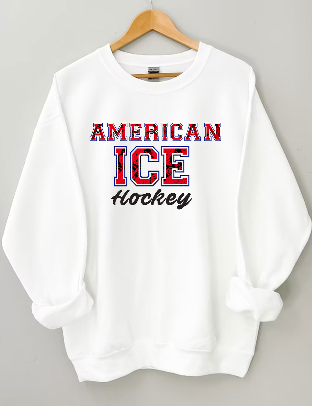 American Ice Hockey Custom Sweatshirt