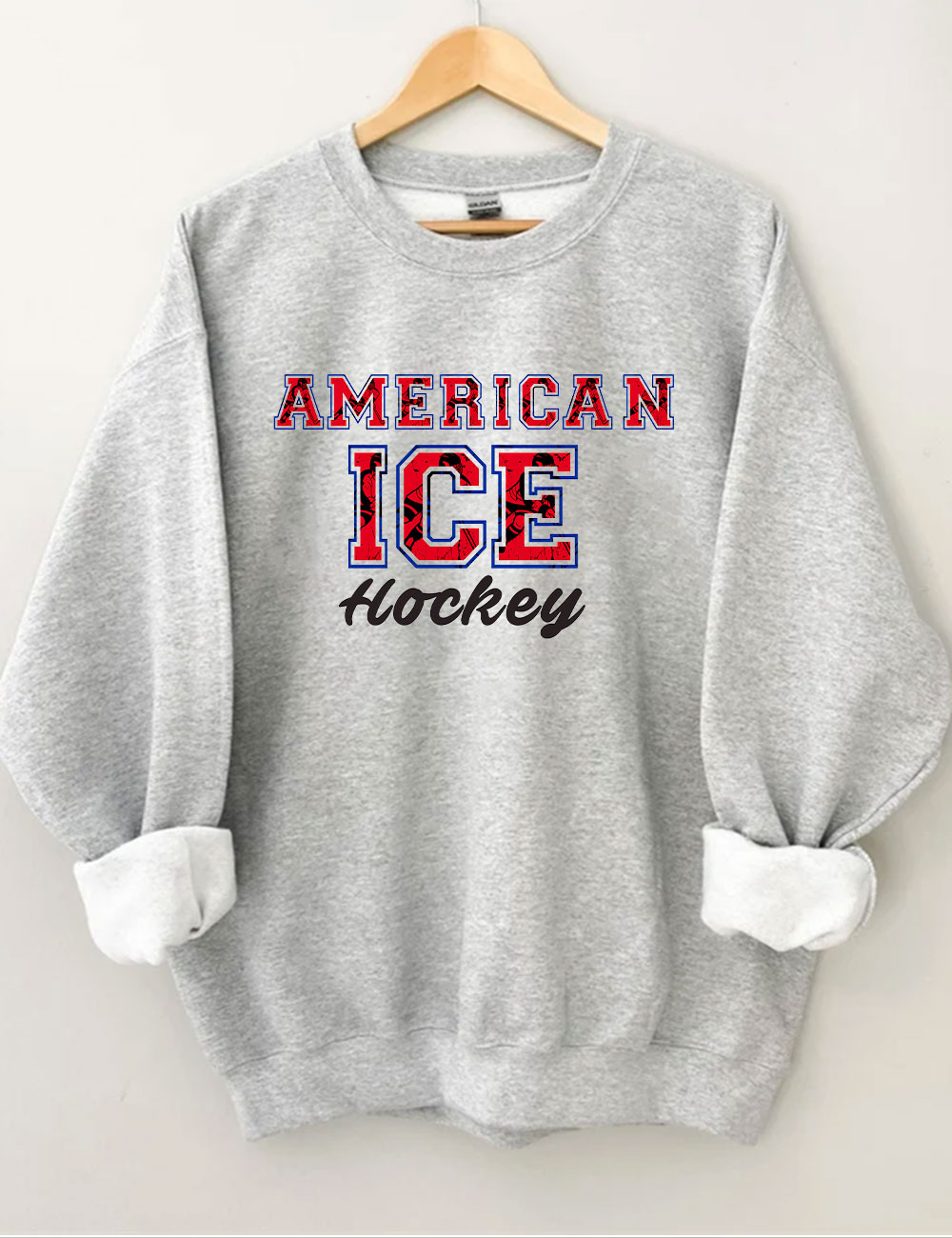 American Ice Hockey Custom Sweatshirt
