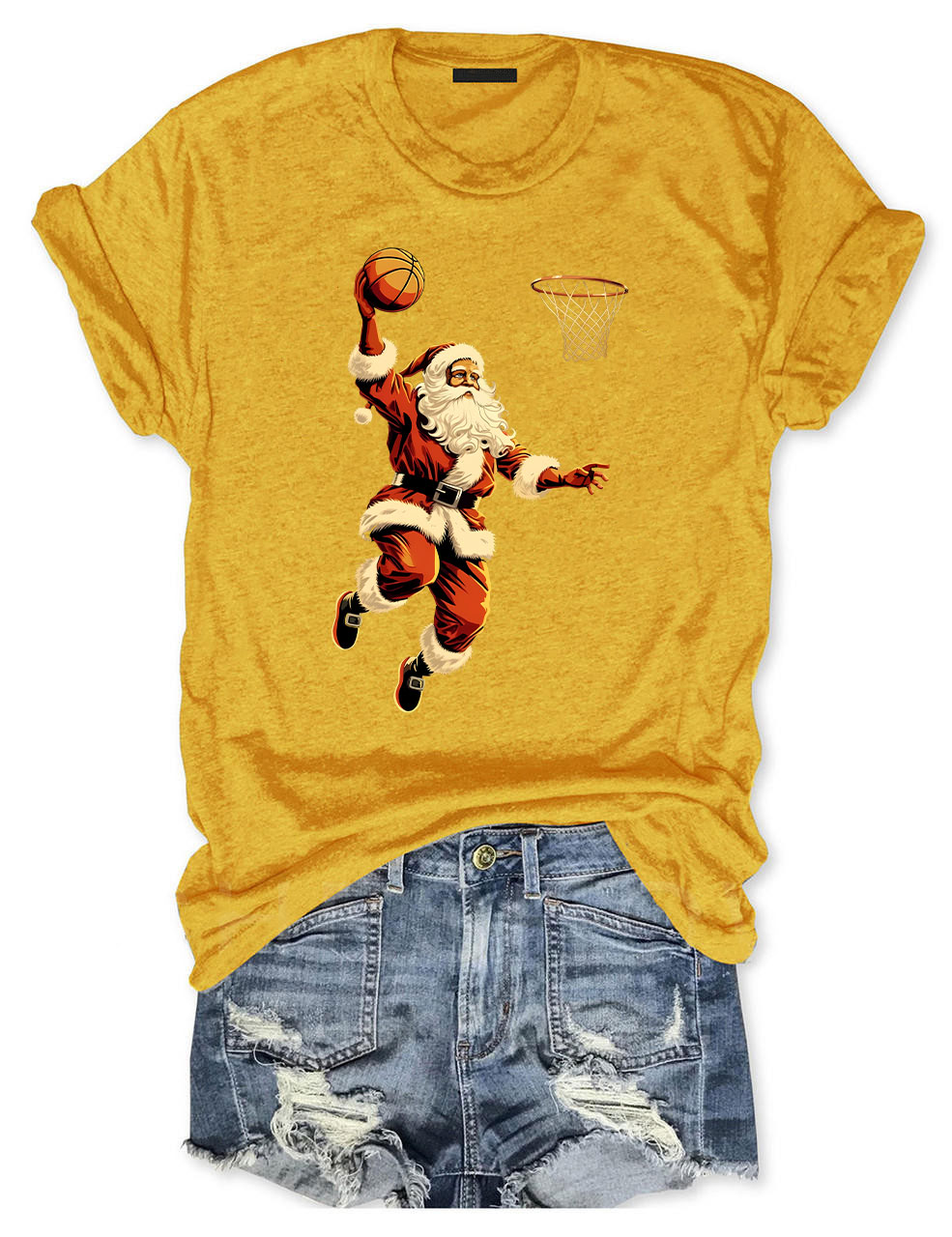 Christmas Basketball T-shirt