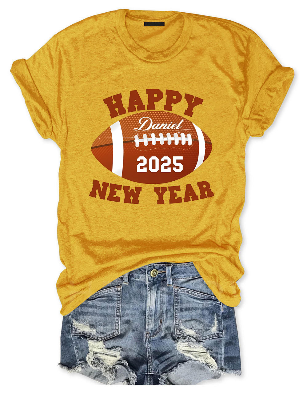 New Year Football T-shirt